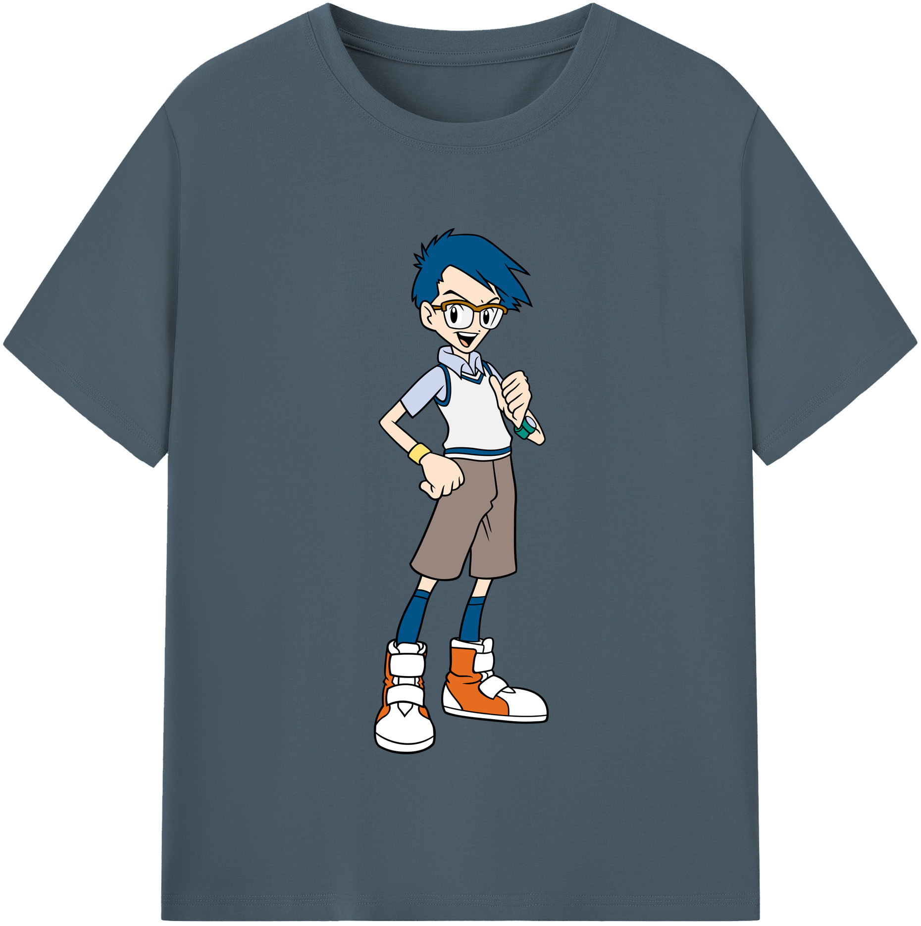 （画像用） Digimon デジタルモンスター/デジモン 綿100％半袖Tシャツ（フロントプリント）